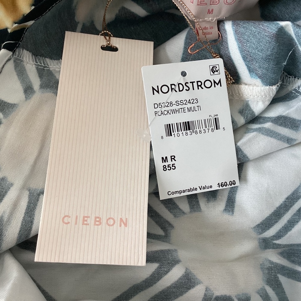 CIEBON Esthella Cotton Maxi Wrap Dress, size M - Picture 16 of 16